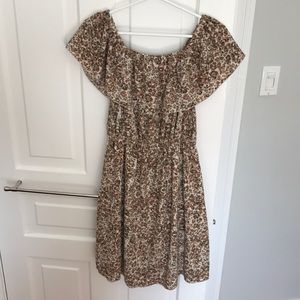 Off the shoulder dress